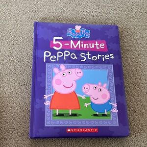 Scholastic Peppa Pig Purple Storybook